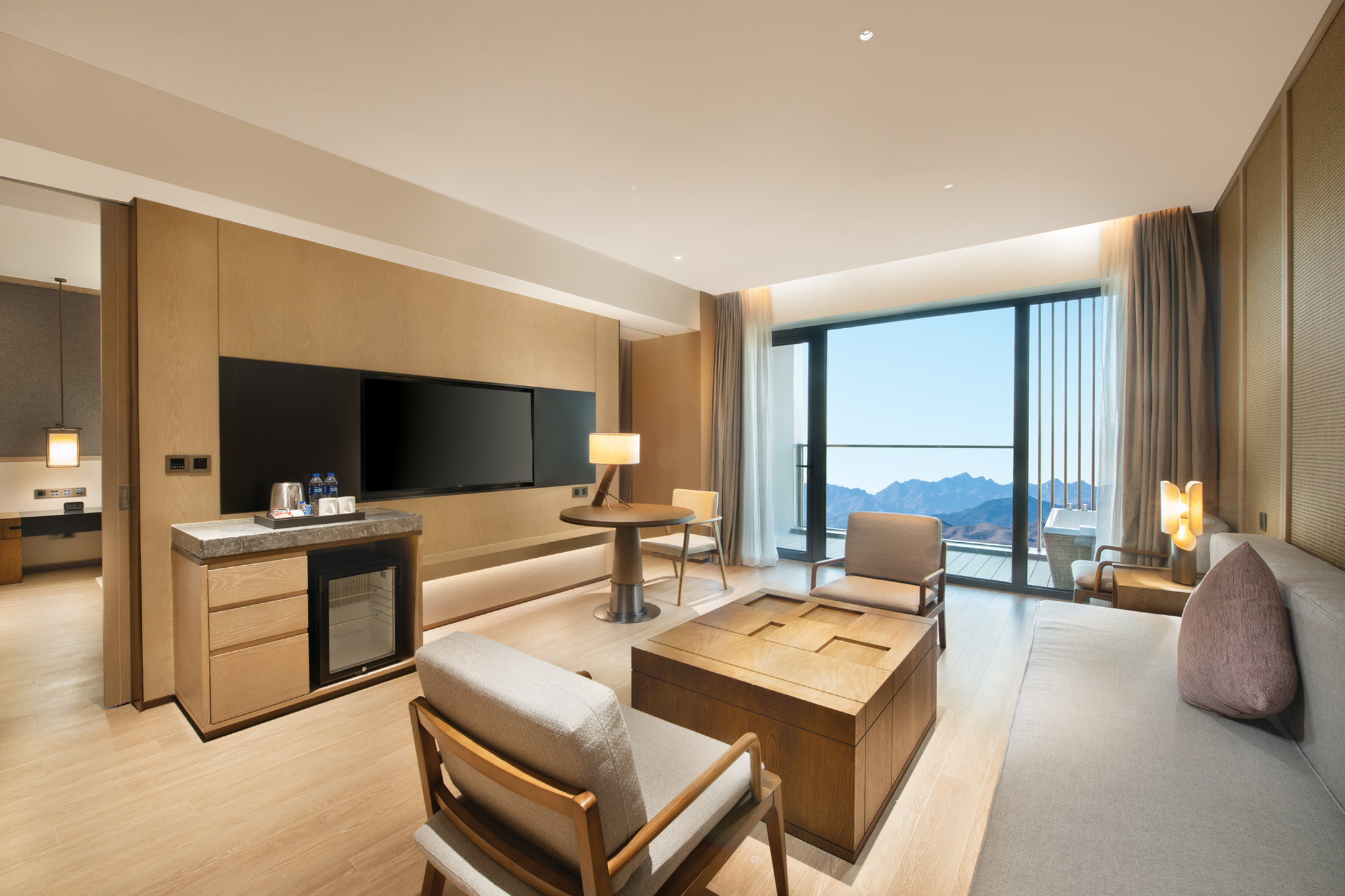 单卧私汤温泉套房