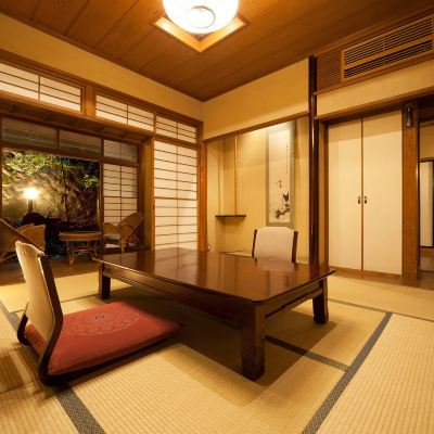 主樓日式客房，帶私人露天浴池 元湯環翠樓優惠