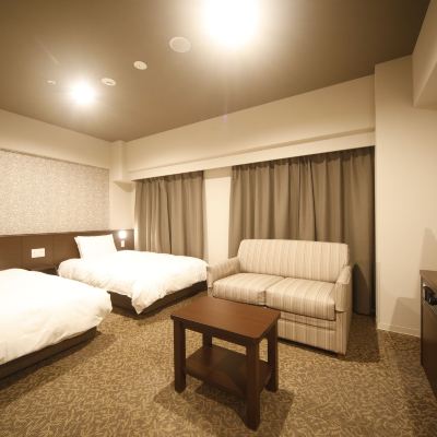 ツインルーム(ソファベッド付) 天然温泉 水都の湯 ドーミーインPREMIUM大阪北浜 クーポン