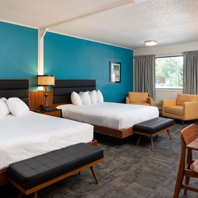 Standard Room, 2 Queen Beds, Refrigerator&Microwave The Sapphire Motel Promo Code