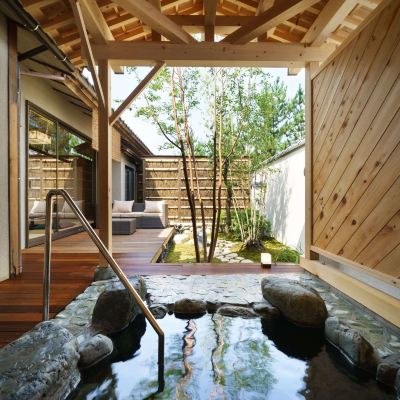 Japanese-Style With Bath, Garden View