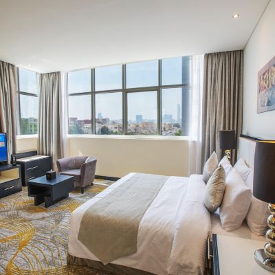 Deluxe Double Room, 1 King Bed, Smoking Grand Villaggio Hotel Promo Code
