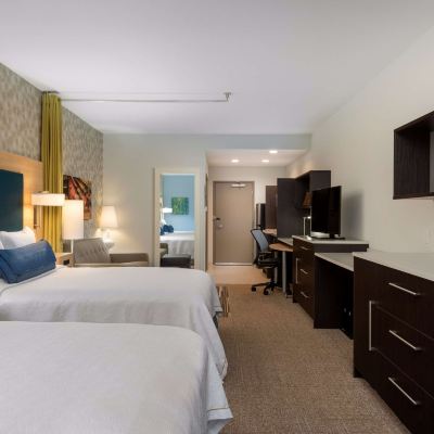 Mobility Hearing Access Two Queen Studio with Roll in Shower Home2 Suites by Hilton Charlotte University Research Park Promo Code