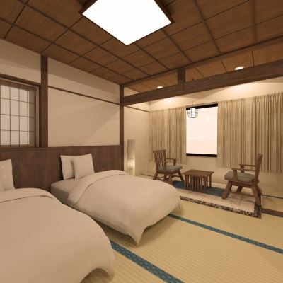 ツインルーム 本場米沢牛と３ｍの滝湯の宿　白布温泉　東屋 クーポン