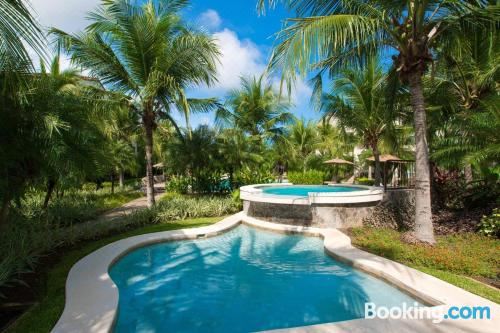 Impressively Designed and Decorated 3rd-Floor Space Overlooking Pool in Coco Apartment
