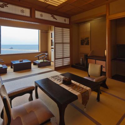 和風スタンダードオーシャンビュールーム(10畳) 海辺の隠れ湯 清流 クーポン