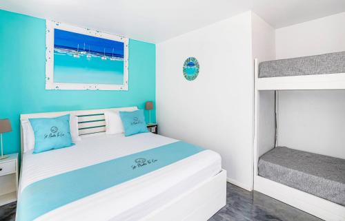 带露台一室公寓