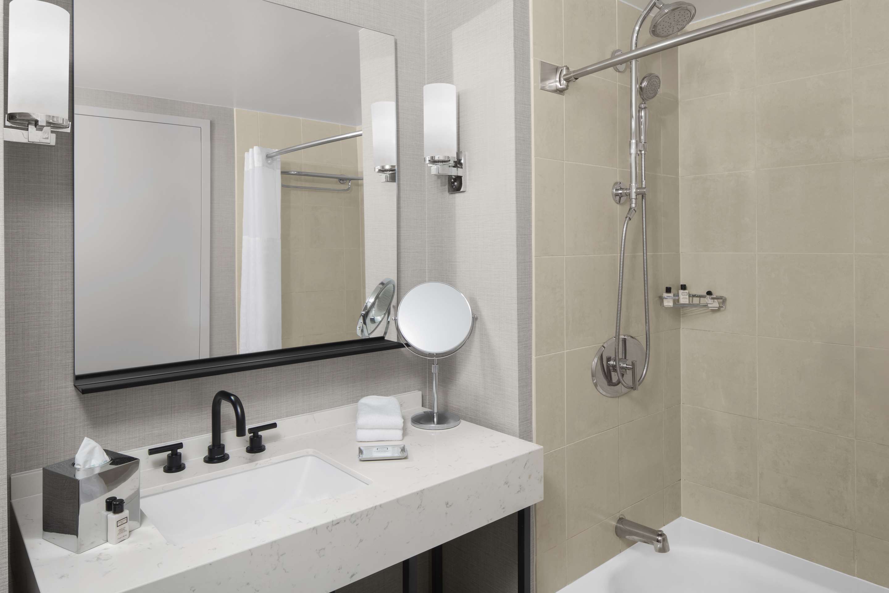 1张特大床纽约市景观