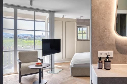 带阳台的小型套房