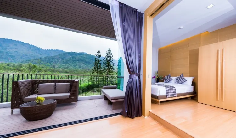 ห้องสวีทพรีเมียร์พร้อมวิวภูเขา