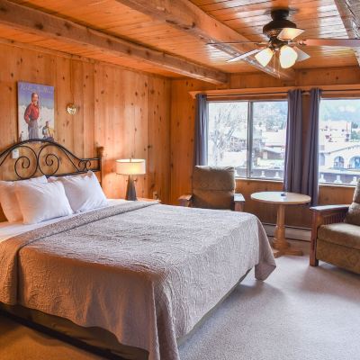 Romantic Room, 1 King Bed, Balcony, Mountain View / Upper Floor (No Pets) Alpine Lodge Promo Code