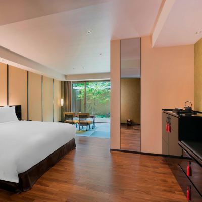 柚子之葉特大床房 京都翠嵐豪華精選飯店優惠