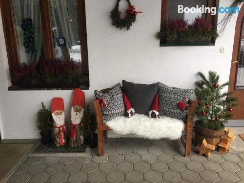 Landhaus Frank Three-Bedroom Apartment with Balcony and Terrace