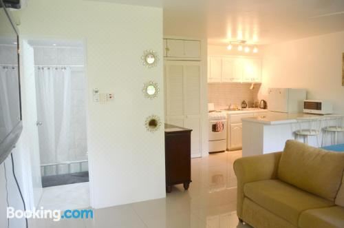 享有花园景致的公寓