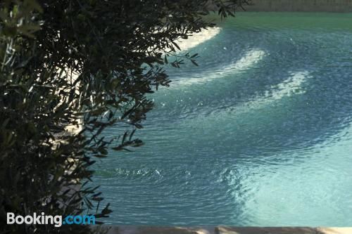 带露台的双人房