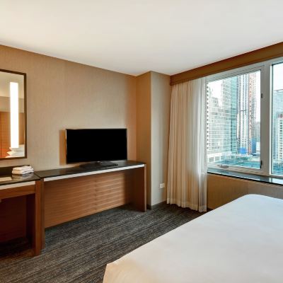Mobility Accessible King Suite with Tub Embassy Suites Chicago Downtown Magnificent Mile Promo Code