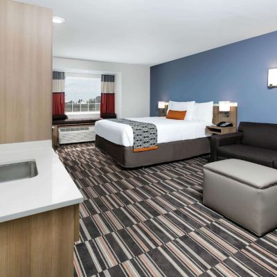 Queen Studio Suite-Non-Smoking Microtel Inn and Suites by Wyndham Monahans Promo Code