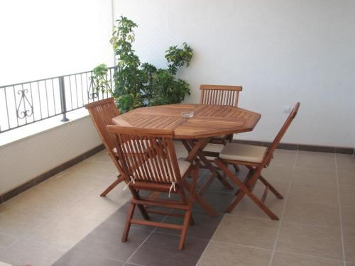 海景一卧室公寓 - 带露台