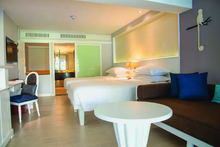 ห้องดีลักซ์ เตียงคู่ (Terrace)