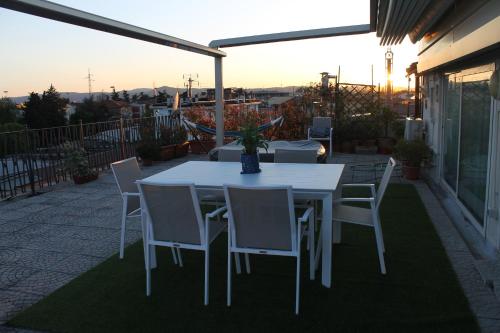 带露台的双人房