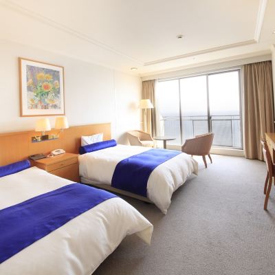 オーシャンビューツインルーム ＫＫＲホテル熱海（国家公務員共済組合連合会熱海共済会館） クーポン