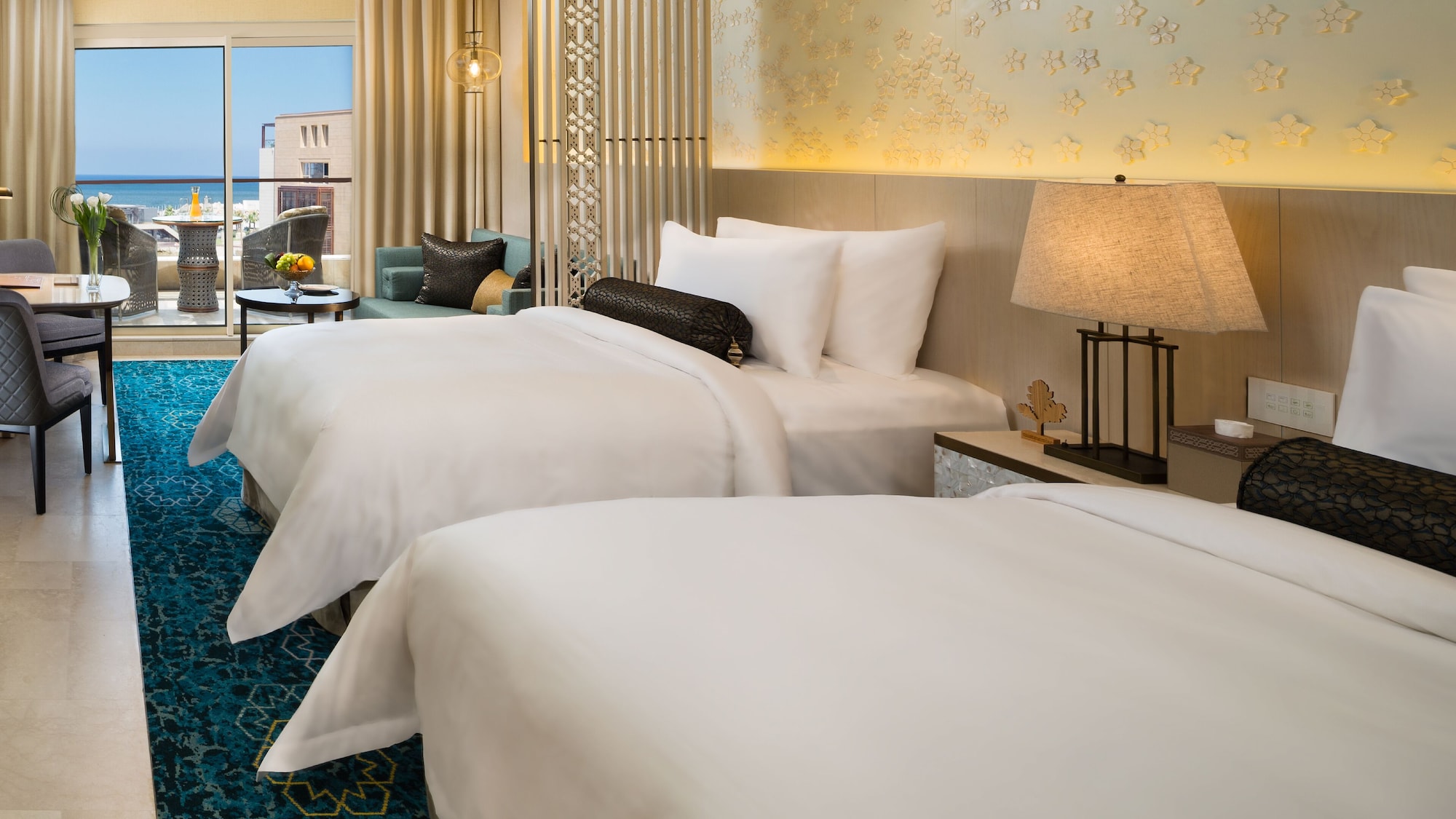 度假村景观豪华萨默兰双床房