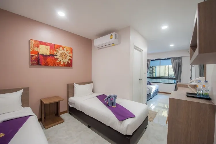 ห้องครอบครัวแบบสามคน, เตียงหลายตัว