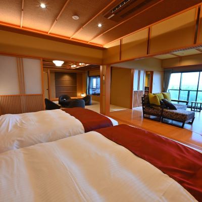 温泉露天風呂付特別室 びわ湖花街道 クーポン