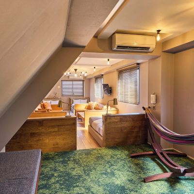 ハンモック付きデラックスルーム ホテルビンテージ神楽坂 クーポン