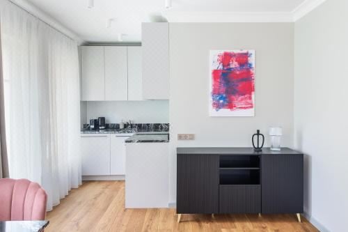 带露台一室公寓