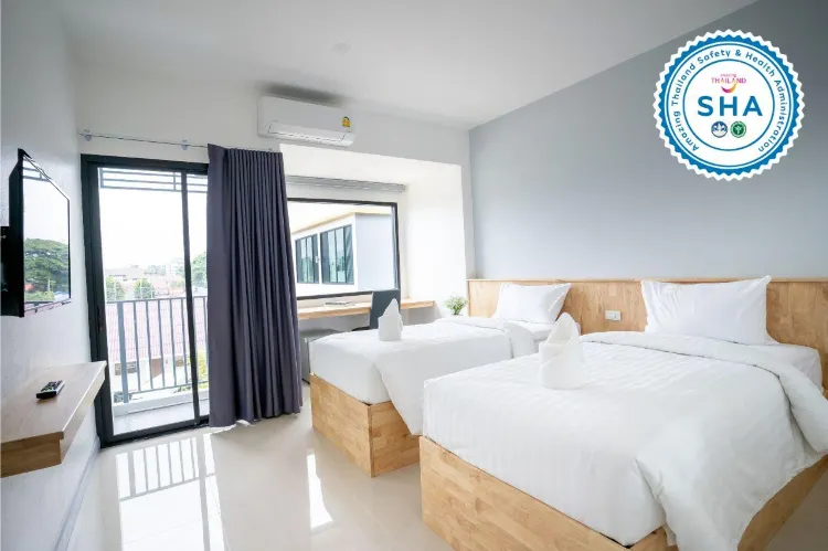 ห้องซูพีเรียร์ เตียงเดี่ยว 2 เตียง