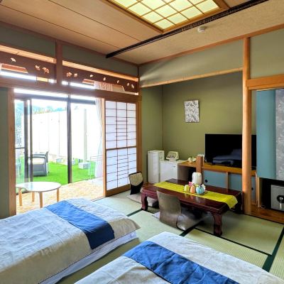 和風ルーム(テラス) 越前町糸生温泉 泰澄の杜 クーポン