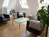 Canal house top floor in historic center Gouda 고우타 호텔