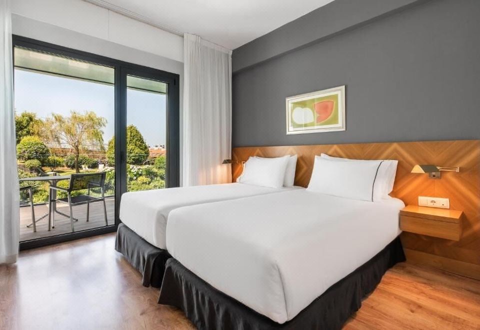 华丽双人房, 露台