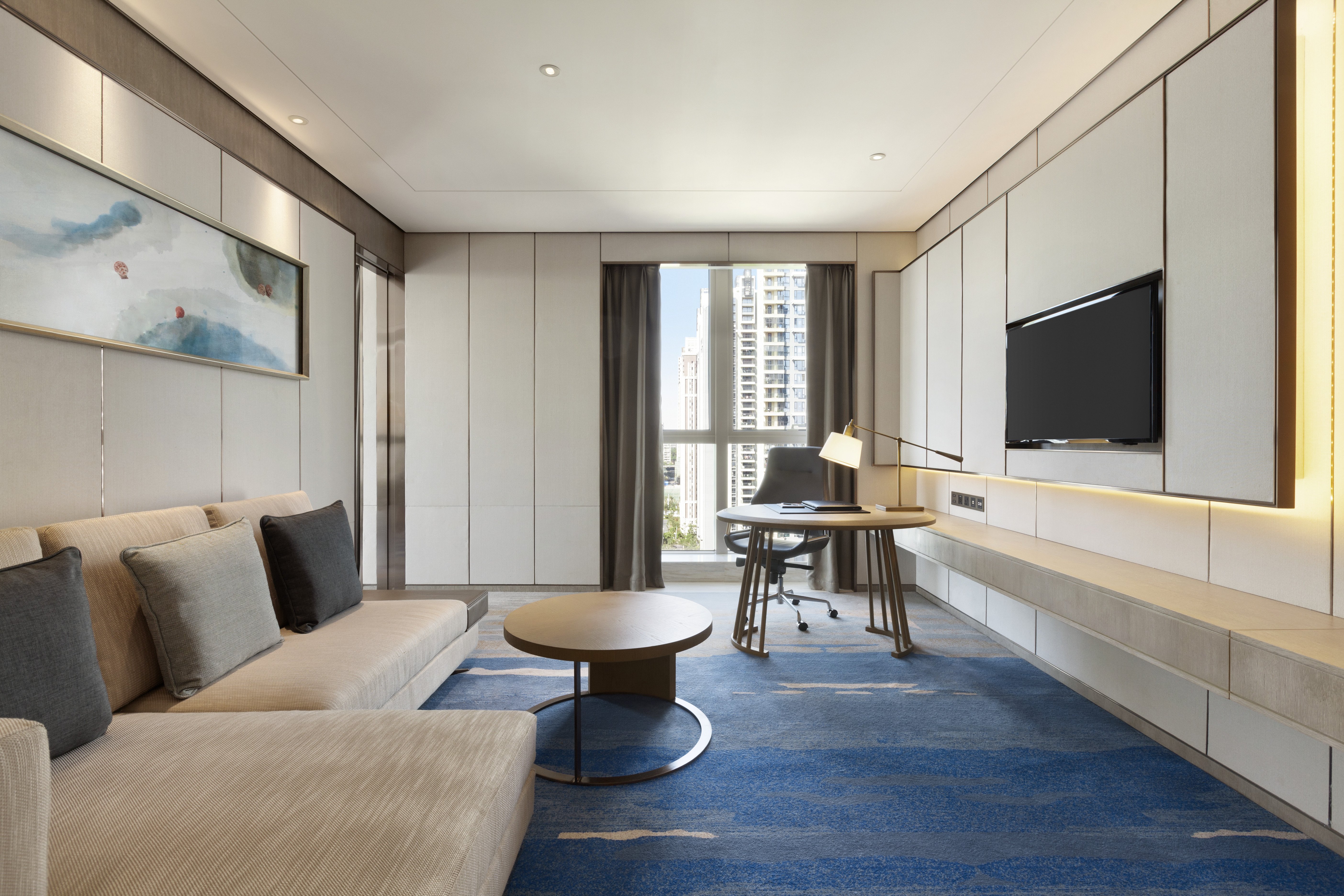 高级套房（观鹭岛城市风情）