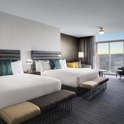 Terrace Studio Two Queen Beds Fountain View The Cosmopolitan of Las Vegas Promo Code
