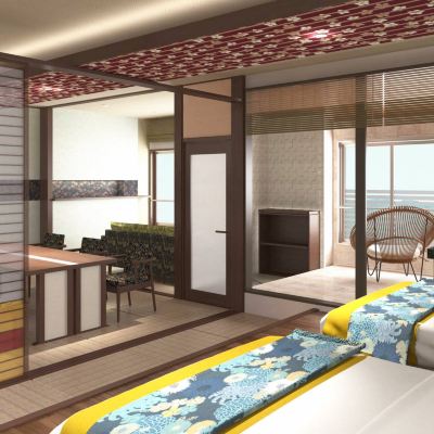 2022 New ★ Ocean-Side  ★ [Deluxe Suite] [Japanese-Western Room] [Suite Room] [Non-Smoking] [Ocean View] 鳥羽ビューホテル花真珠 クーポン