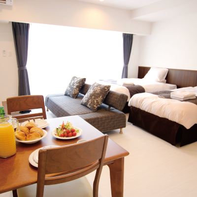 標準三人房帶浴室及城景 美濱日落度假公寓飯店優惠