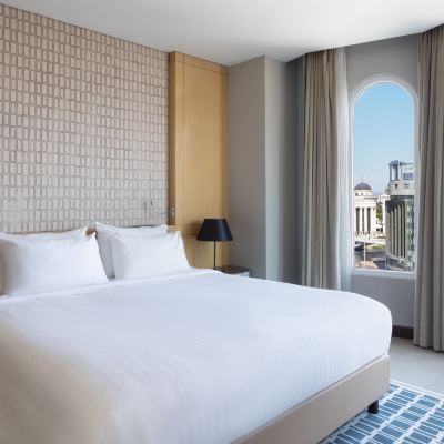 Premier Suite, 1 Bedroom 2 Room Suite, 1 King, Sofa Bed Skopje Marriott Hotel Promo Code