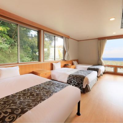 別館4ベッドバス付き、オーシャンビュー ＫＫＲホテル熱海（国家公務員共済組合連合会熱海共済会館） クーポン