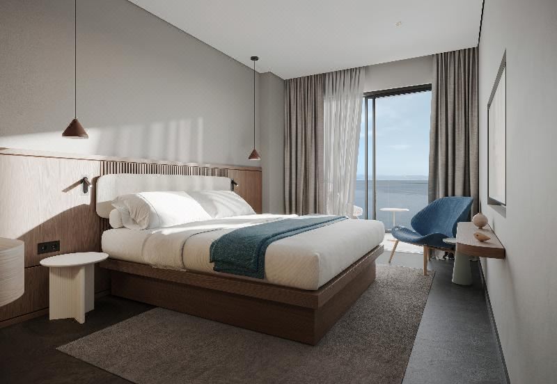 享有正面海景的高级双人间