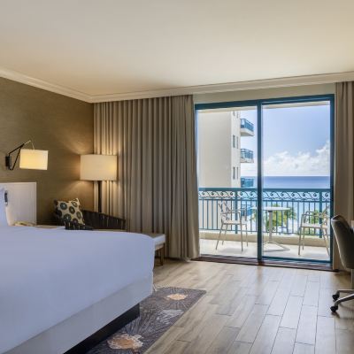 Ocean View Accessible King Room with Balcony