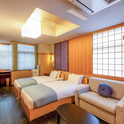 Twin Room with Sofa Bed and Kitchen Gozan Hotel & Serviced Apartment Higashiyama Sanjo Promo Code