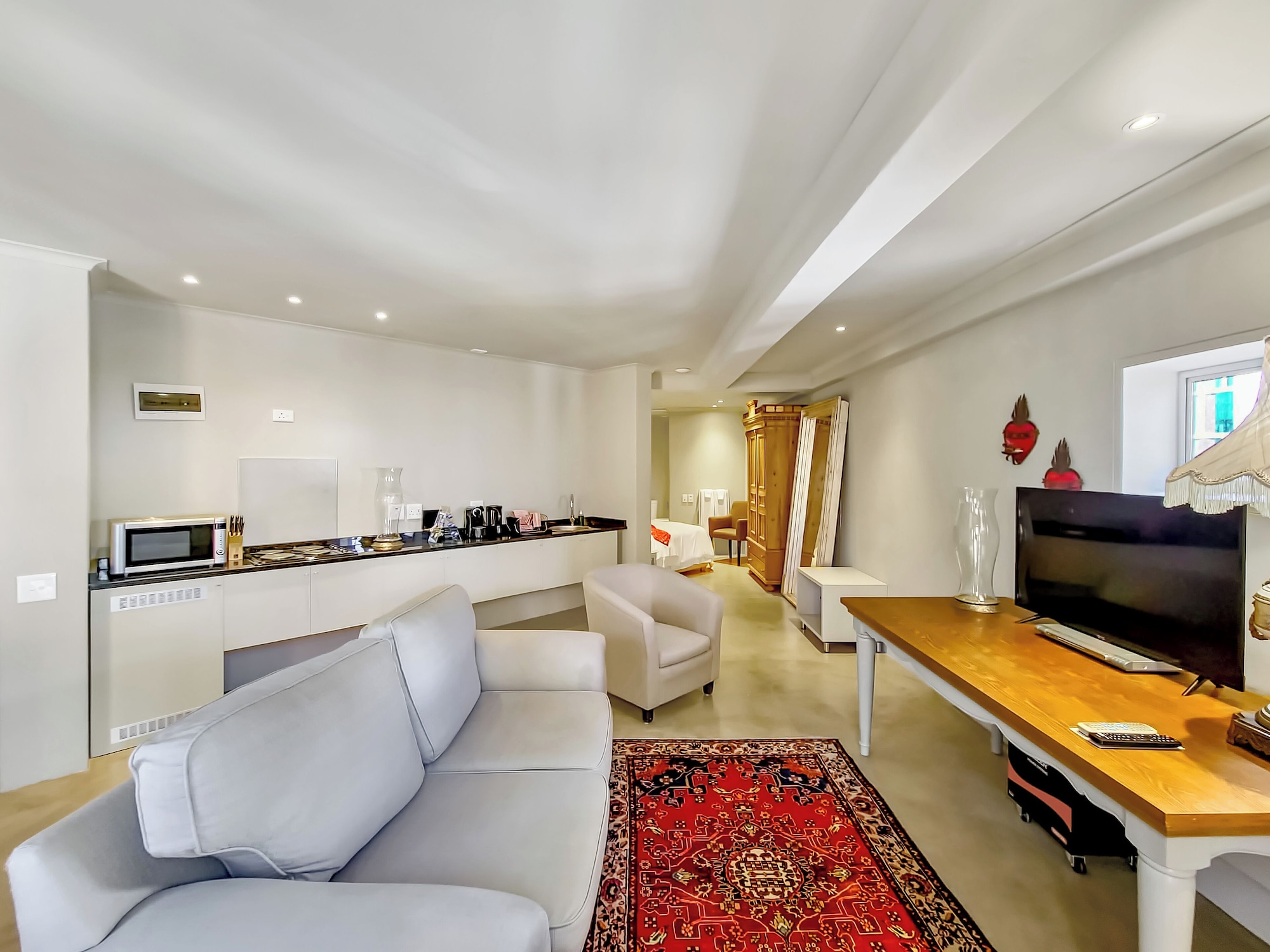 带小厨房/梳化床的豪华套房