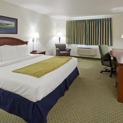 Accessible Standard King Room Non-Smoking GrandStay Hotel & Suites Becker Big Lake Promo Code