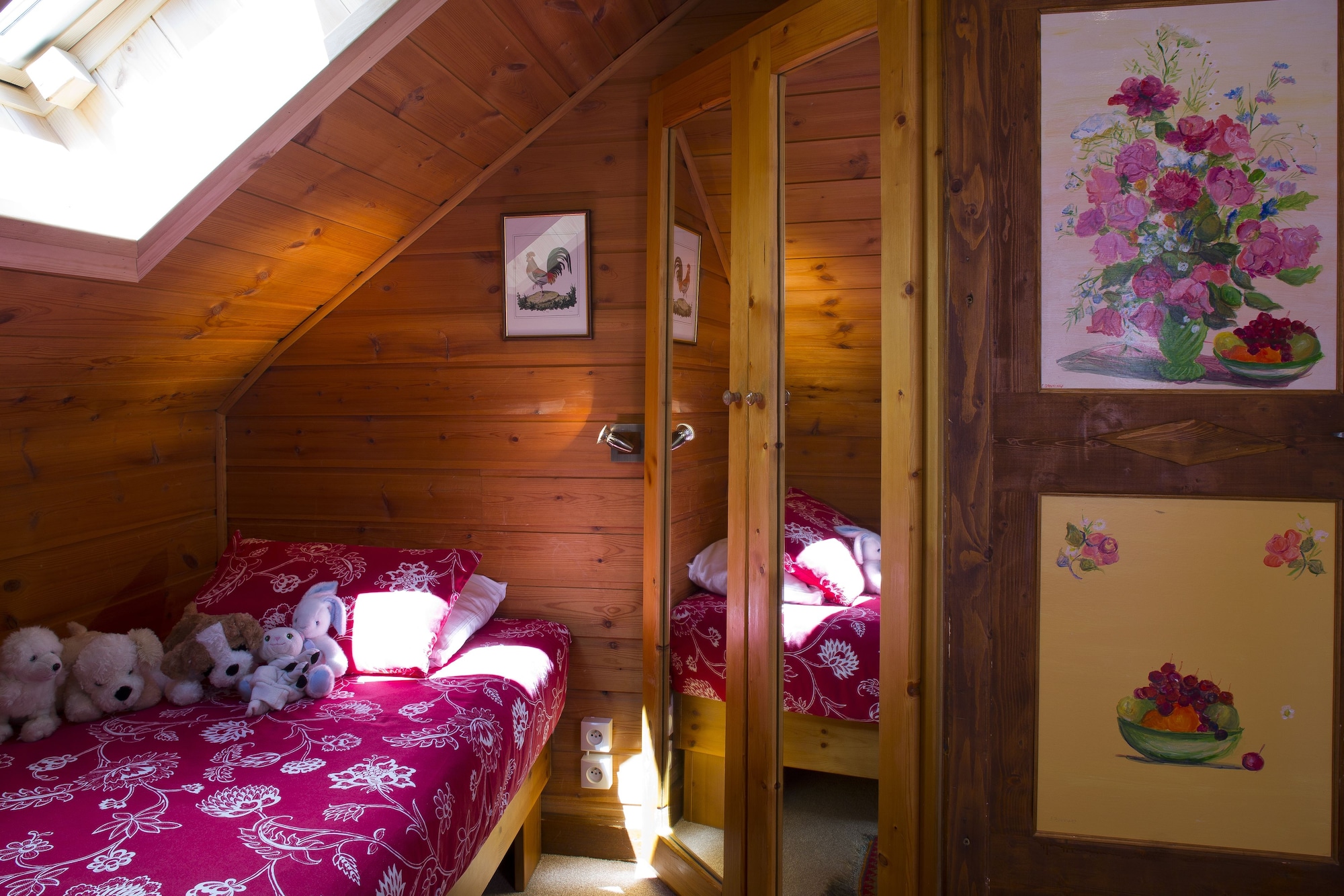 Mini Suite Duplex, Mountain Corner, Quadruple, 3rd Floor, South, Balcony, Garden View