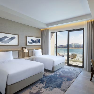 King Two Bedrm Suite Theme Park Access Hilton Abu Dhabi Yas Island Promo Code