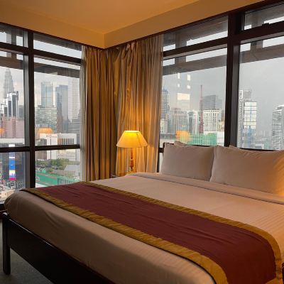 Apartmen Dua Bilik Tidur Kupon Diamondsuite at Times Square KL