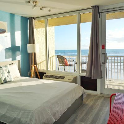 Luxury Room, 2 Queen Beds, Kitchen, Ocean View Pirates Cove Resort Studios Promo Code