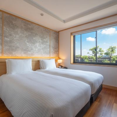 スタンダードツインルーム(禁煙)ナイトライフビューオーシャンビュー 江の島ホテル クーポン